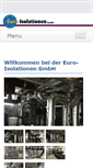 Mobile Screenshot of euro-isolationen.ch